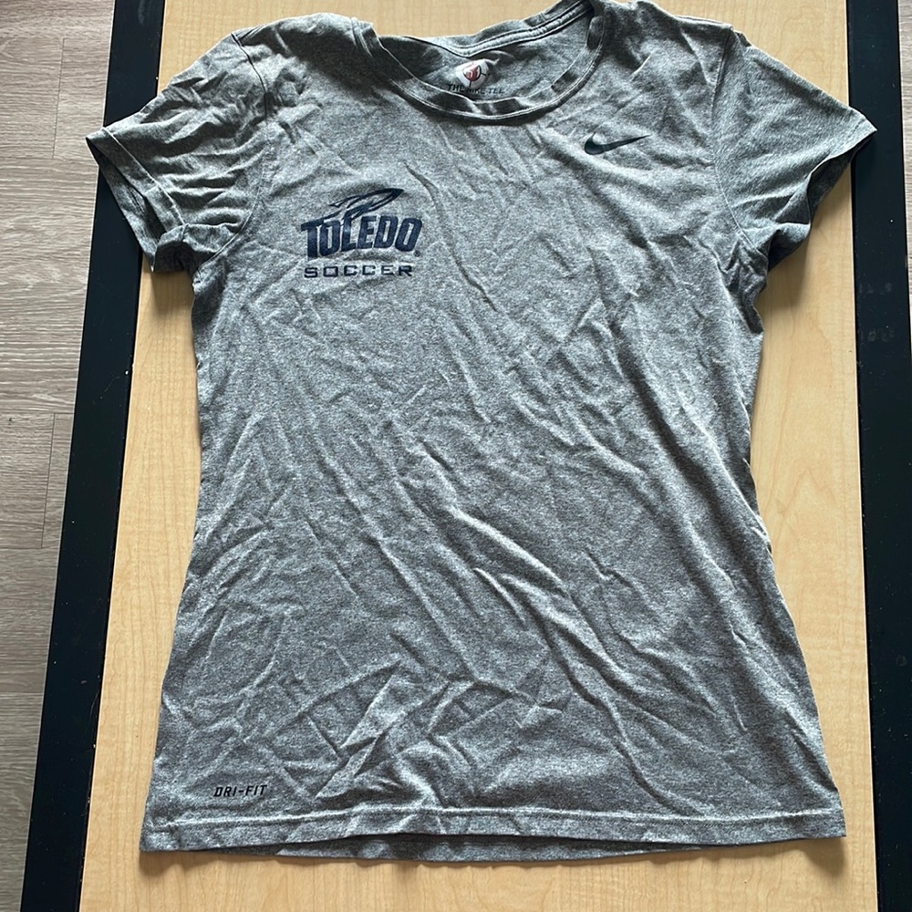 Nike dri fit Toledo womens soccer shirt. In perfect condition.